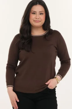 Zavanna Aleksa genser brun Clearance