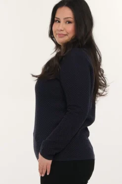 Zavanna Annelise genser marine Discount