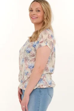 Zavanna Bertina topp Blå Hot