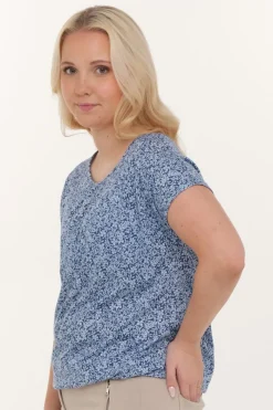 Zavanna Bertina topp Blå Best