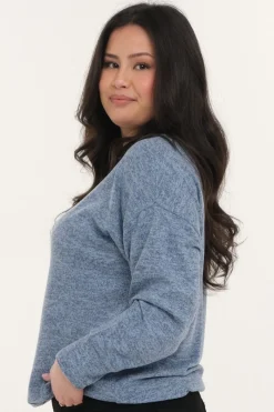 Zavanna Brite topp Blå Clearance