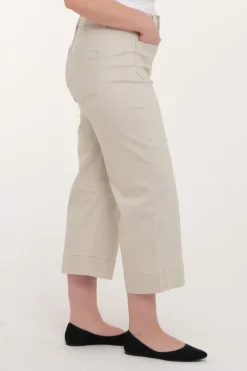 Zavanna Cassie cropped bukse Sand