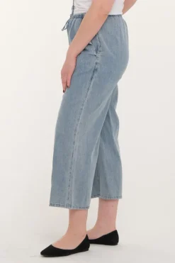 Zavanna Cissy capribukse Blå denim Outlet