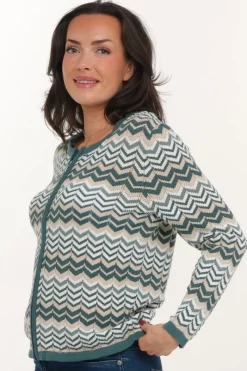 Zavanna Fabienne cardigan Grønn New