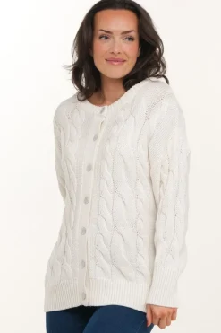 Zavanna Farida cardigan Off-white Clearance