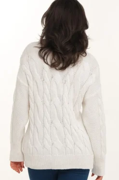 Zavanna Farida cardigan Off-white Clearance