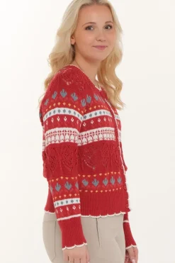 Zavanna Florentina cardigan Rød Hot