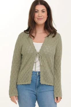 Zavanna Franky cardigan Lys oliven Discount