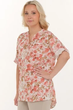 Zavanna Haiden bluse Korall Hot