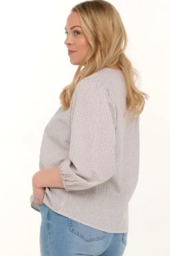 Zavanna Harissa bluse Lys beige