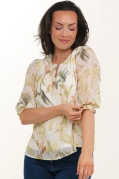 Zavanna Hazel bluse Lys grønn Discount