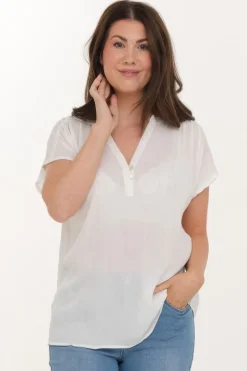 Zavanna Heline bluse Off White Outlet