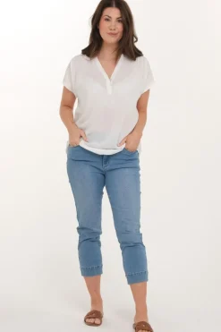Zavanna Heline bluse Off White Outlet