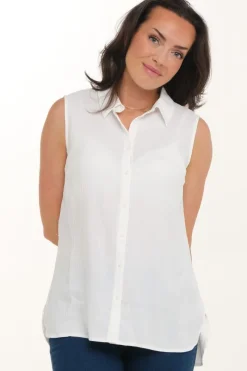Zavanna Henrikke skjorte Offwhite Clearance