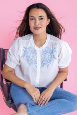 Zavanna Hettie bluse Lys blå Best