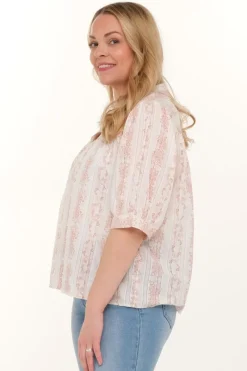 Zavanna Hope bluse Gammelrosa Outlet
