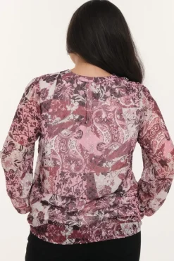 Zavanna Hulda bluse Plomme Best