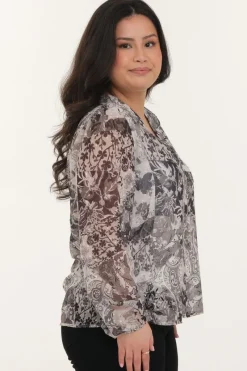 Zavanna Hulda bluse Sort Sale