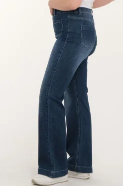 Zavanna Norna bootleg jeans 78/83 Blå denim Clearance