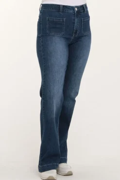 Zavanna Norna bootleg jeans 78/83 Blå denim Clearance