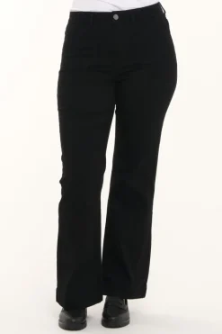 Zavanna Norna bootleg jeans 78/83 Sort Hot