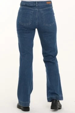 Zavanna Norna bootleg jeans Blå denim Online