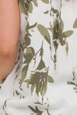 Zavanna Oceana bluse Oliven Outlet