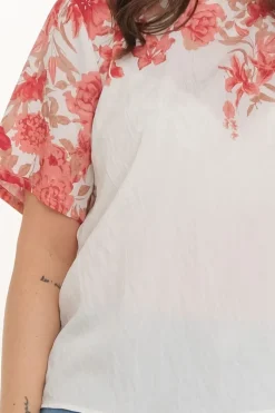 Zavanna Olette bluse Korall Sale
