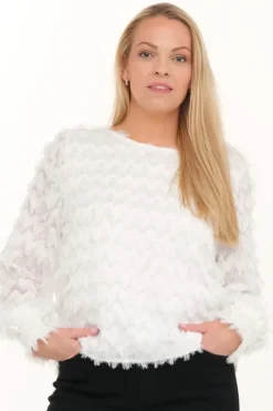 Zavanna Olga bluse Off White Outlet