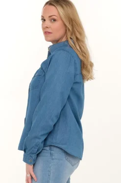 Zavanna Olinda skjorte Blå denim Outlet