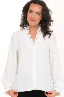 Zavanna Olise bluse Offwhite Online