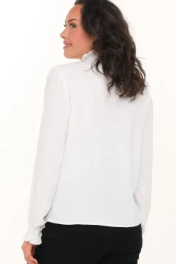 Zavanna Olise bluse Offwhite Online