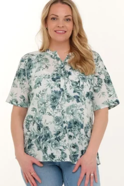 Zavanna Oprah bluse Grønn New