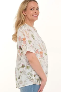 Zavanna Oprah bluse Oliven Outlet