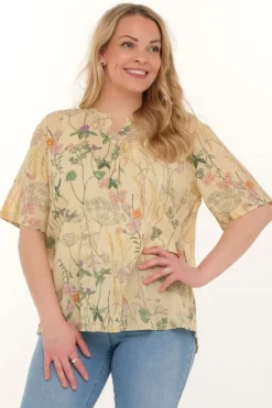 Zavanna Oprah bluse Gul Online