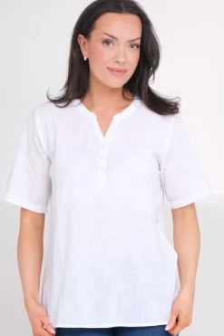 Zavanna Oprah bluse Hvit Hot