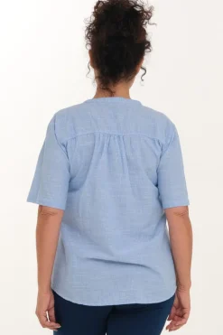 Zavanna Orakel bluse Lys blå Hot