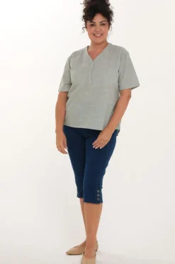 Zavanna Orakel bluse Lys oliven Clearance