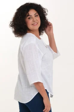 Zavanna Otea bluse Hvit Clearance