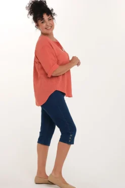 Zavanna Otea bluse Aprikos Discount
