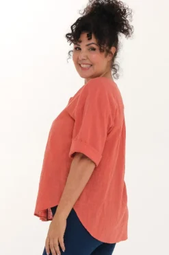 Zavanna Otea bluse Aprikos Discount