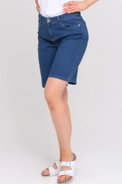 Zavanna Pauline denim bermudashorts Blå denim Online