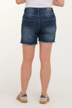 Zavanna Peggy denim shorts Mørk blå denim Clearance