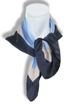 Zavanna Satengskjerf Marine Hot