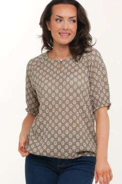 Zavanna Shio topp Beige Online