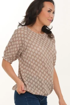 Zavanna Shio topp Beige Online
