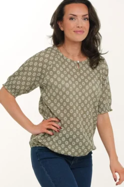 Zavanna Shio topp Oliven New