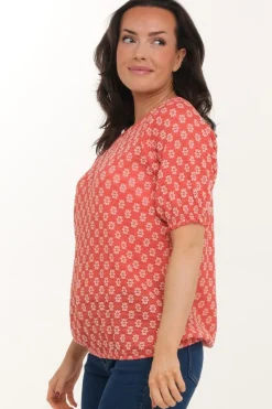 Zavanna Shio topp Aprikos Outlet