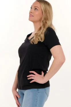 Zavanna Sienna topp Sort Discount