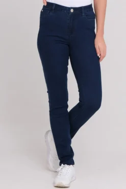 Zavanna Siri basic jeans Mørk blå denim Outlet
